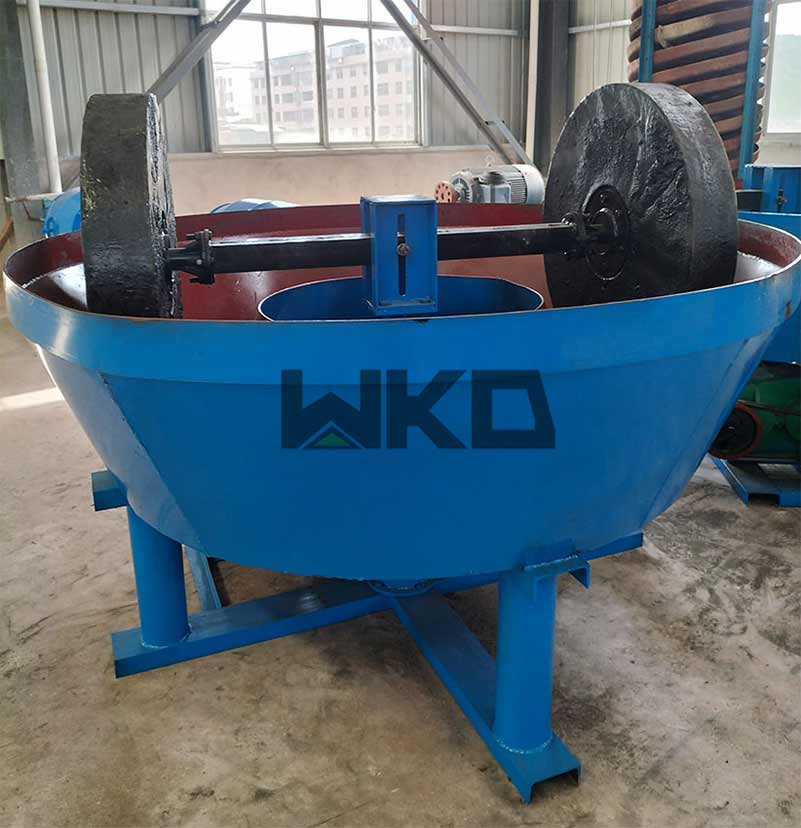 Gold Grinding Wet Pan Mill