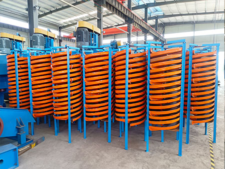 Working Principle of Spiral Chute Separation
